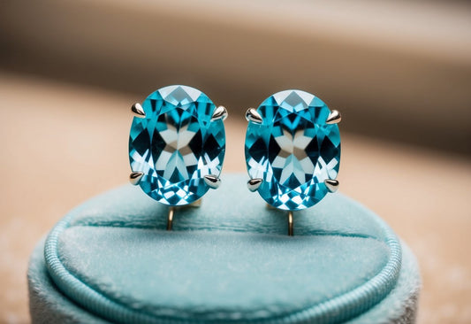 Aquamarine Earrings - Abbott Atelier
