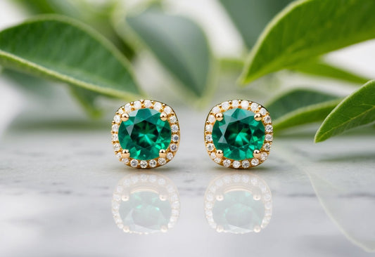 Emerald Earrings - Abbott Atelier