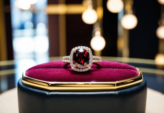 Garnet Ring - Abbott Atelier