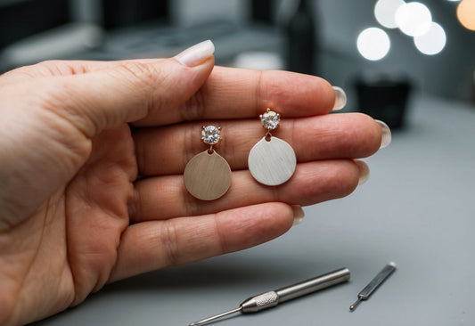 How to Remove Flat Back Earrings - Abbott Atelier