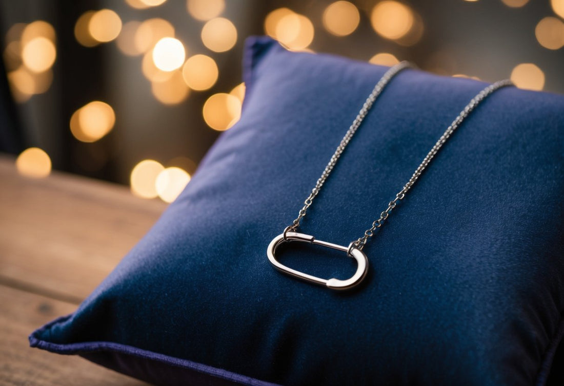 Safety Pin Necklace - Abbott Atelier