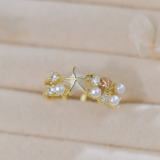 Seascape Starfish Ring