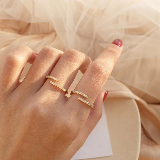 9 to 5 Ring - Shauna - Gold - Plated - Abbott Atelier