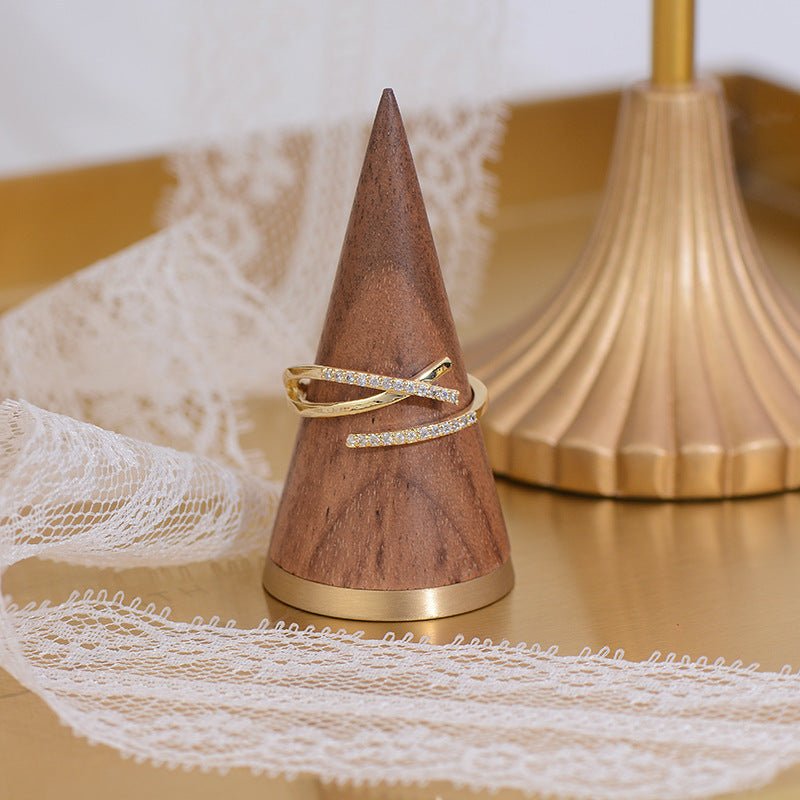 9 to 5 Ring - Susan - Gold-Plated - Abbott Atelier