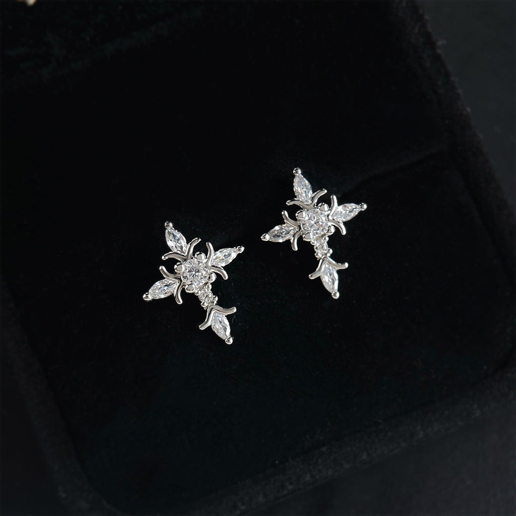 Starlace Cross Earrings