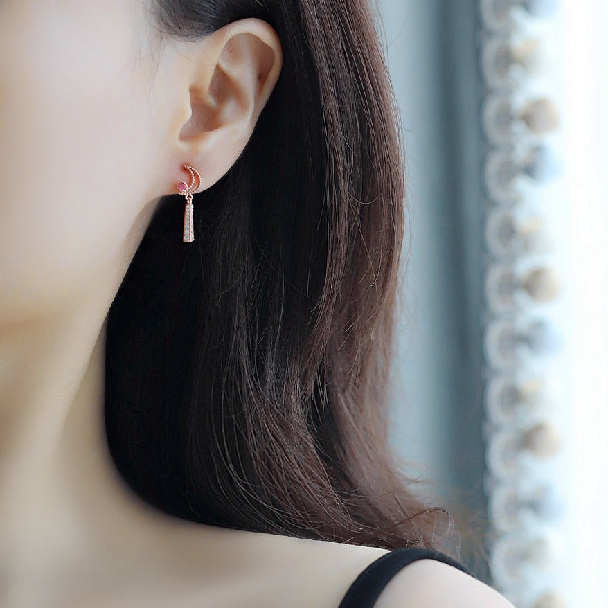 Celestial Earrings (Solid Silver)