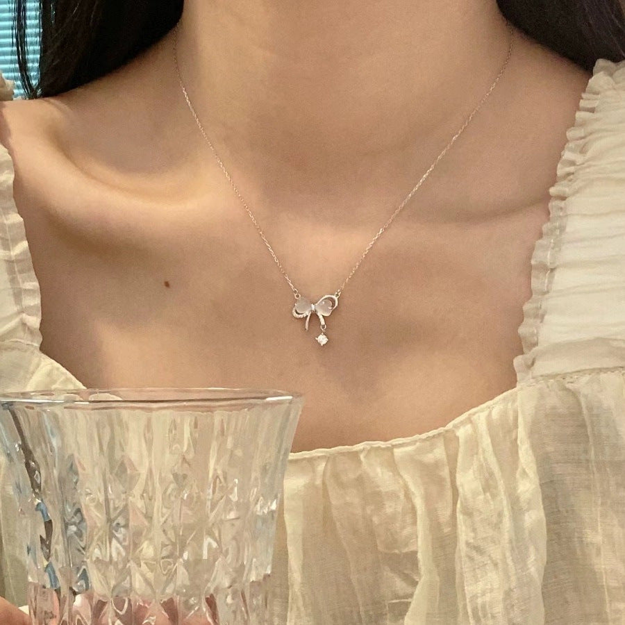 Christine Bow Necklace