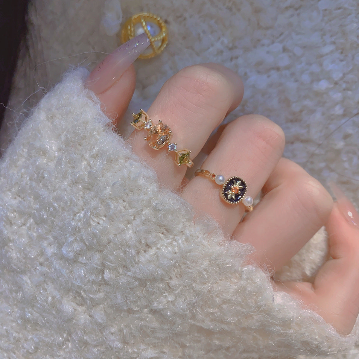 Vintage Ring Set - Gwen