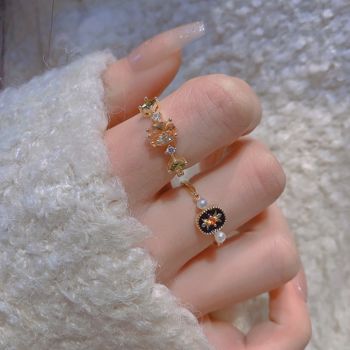 Vintage Ring Set - Gwen