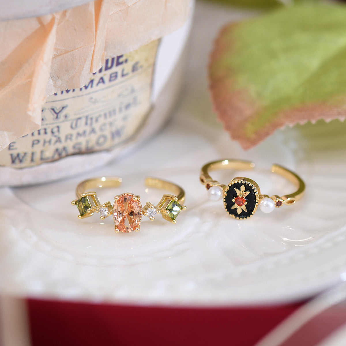 Vintage Ring Set - Gwen