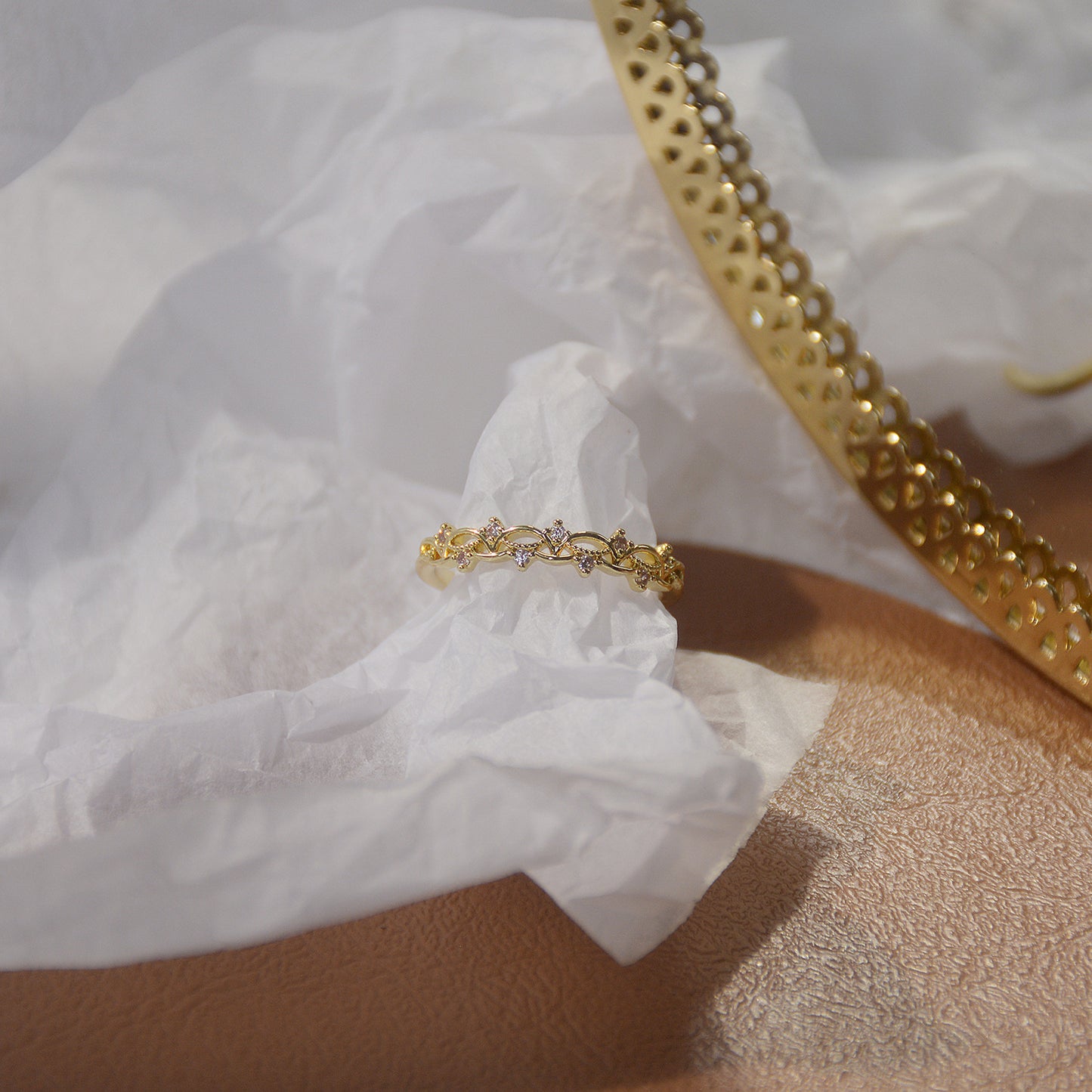 Vintage Heart Ring Set - Yvonne