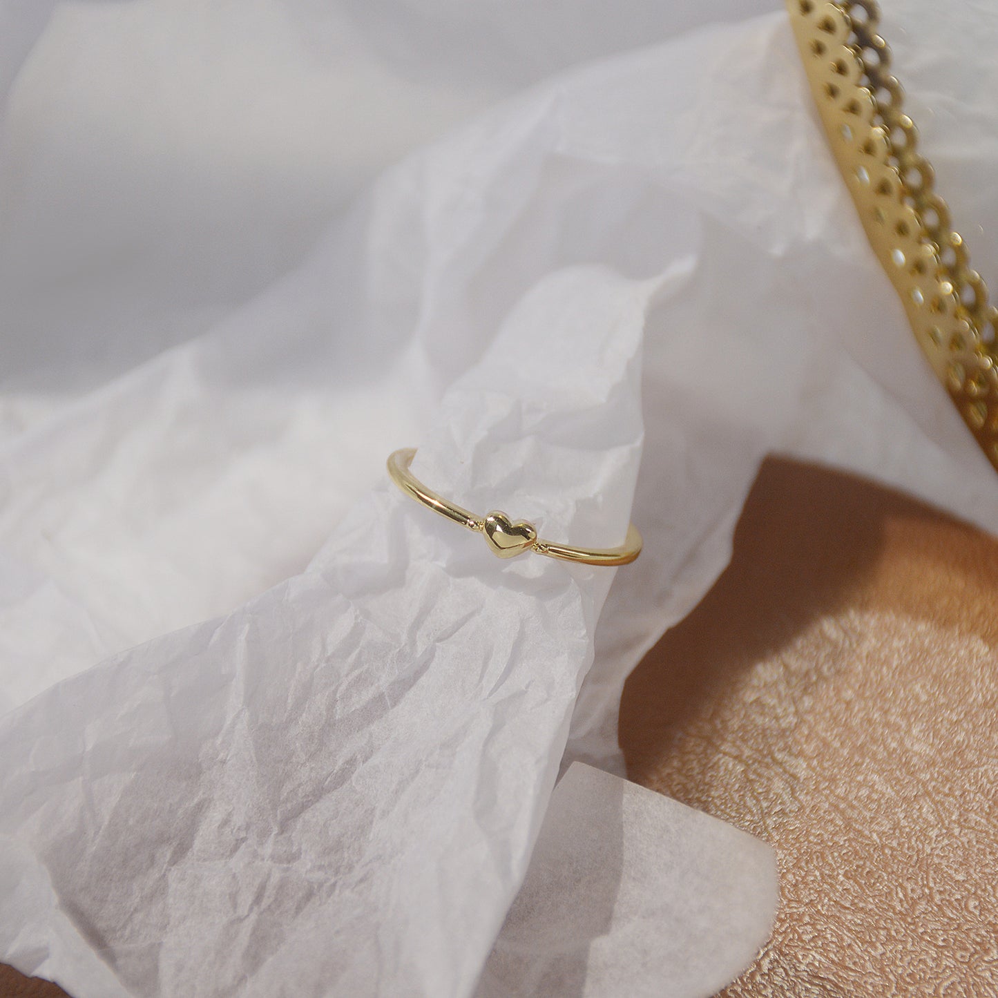 Vintage Heart Ring Set - Yvonne