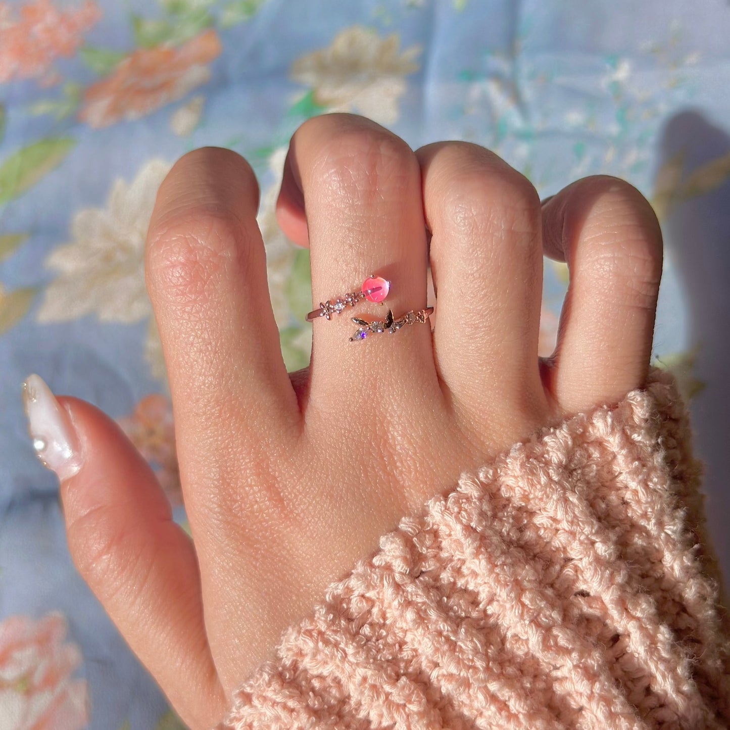 Butterfly Aurora Ring