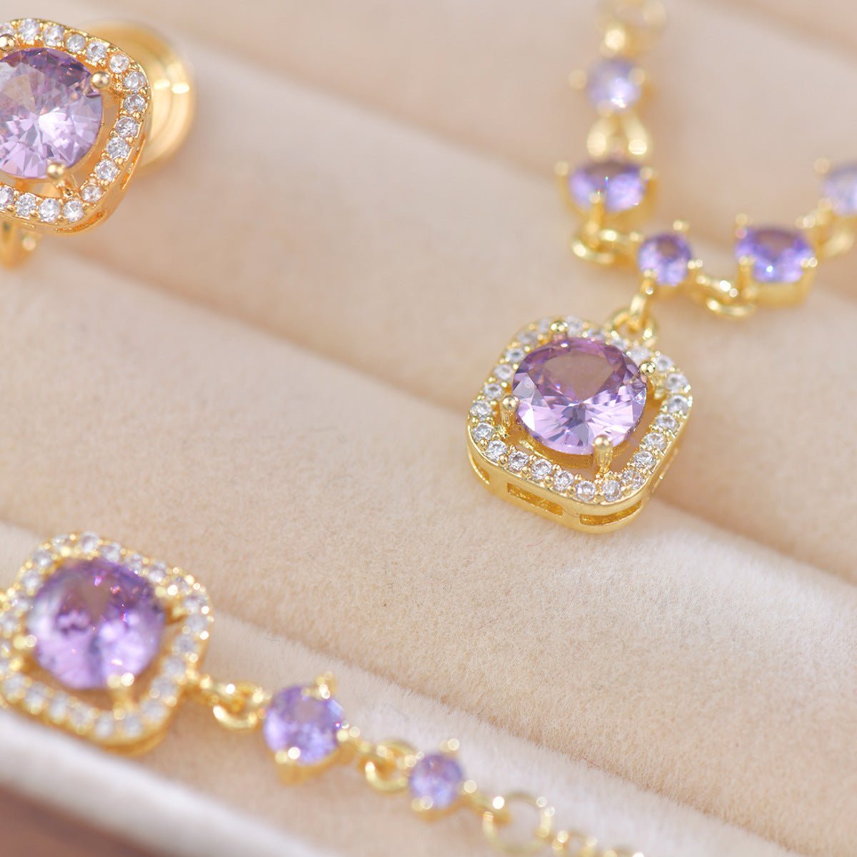 Angelica Baroque Necklace - Gold Plated - Abbott Atelier