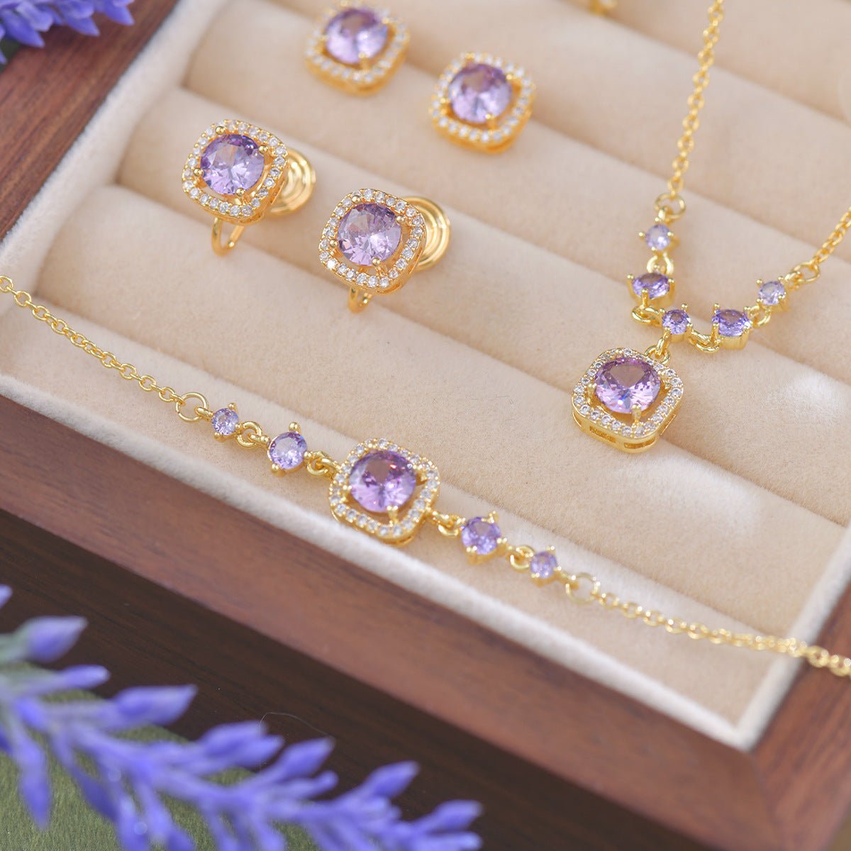 Angelica Baroque Necklace - Gold Plated - Abbott Atelier