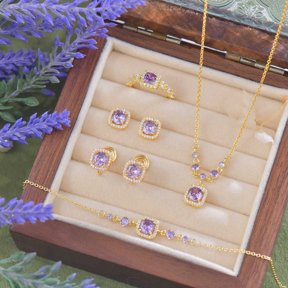 Angelica Baroque Necklace - Gold Plated - Abbott Atelier