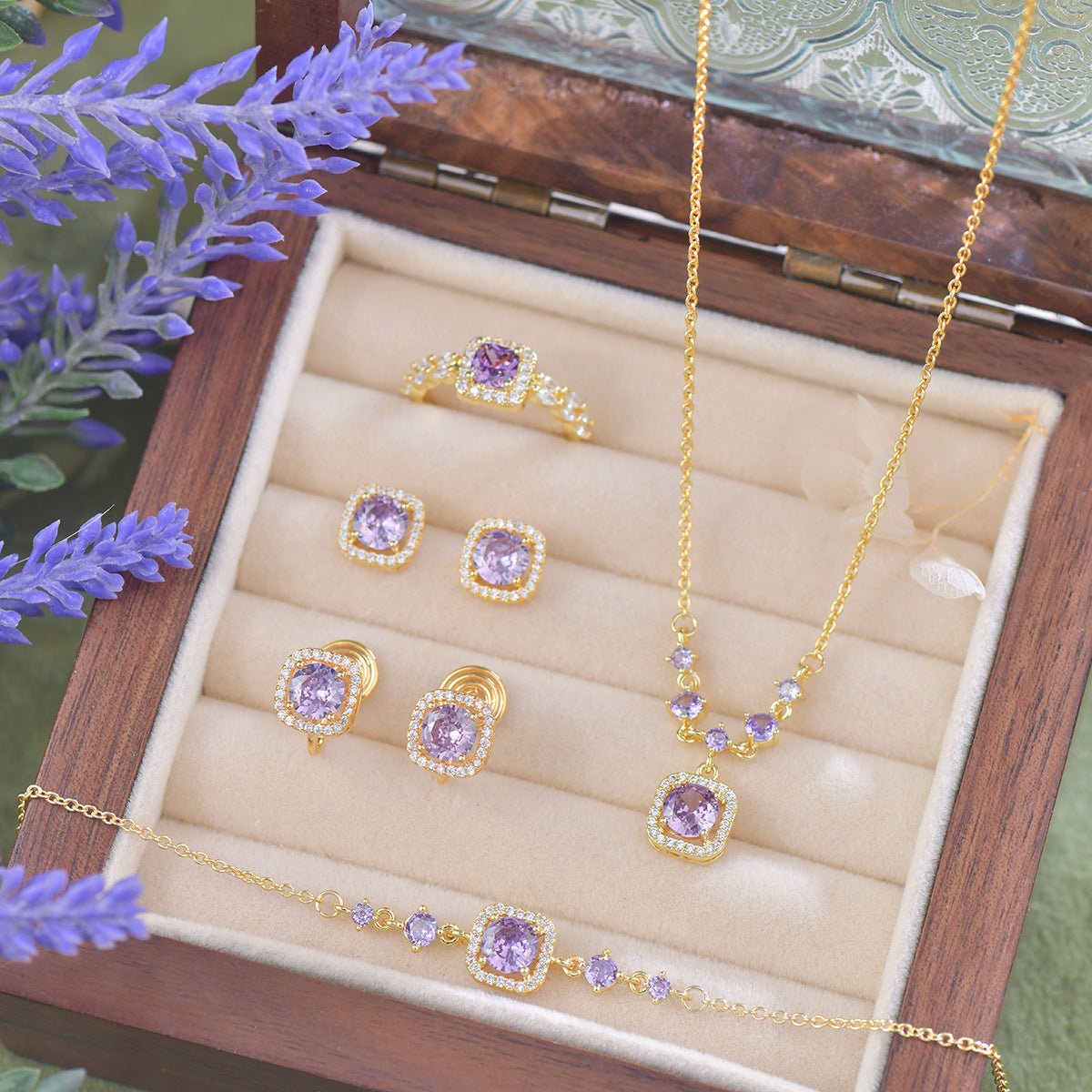 Angelica Baroque Necklace - Gold Plated - Abbott Atelier