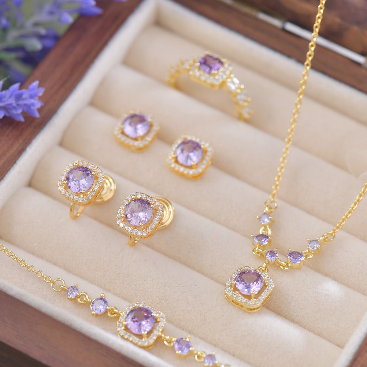 Angelica Baroque Necklace - Gold Plated - Abbott Atelier