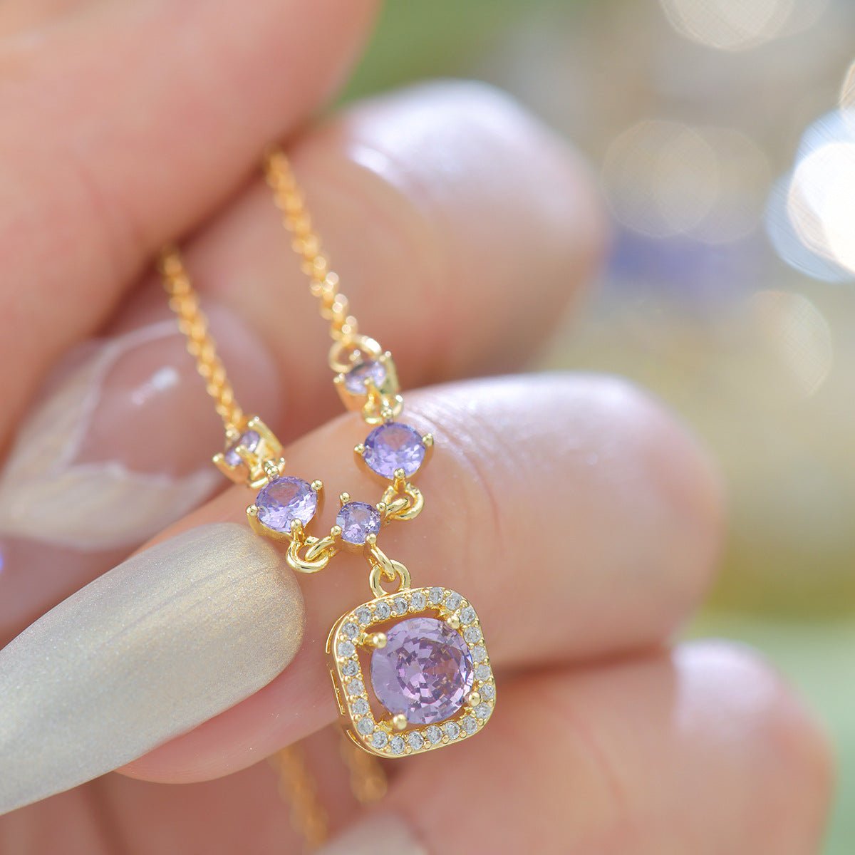 Angelica Baroque Necklace - Gold Plated - Abbott Atelier