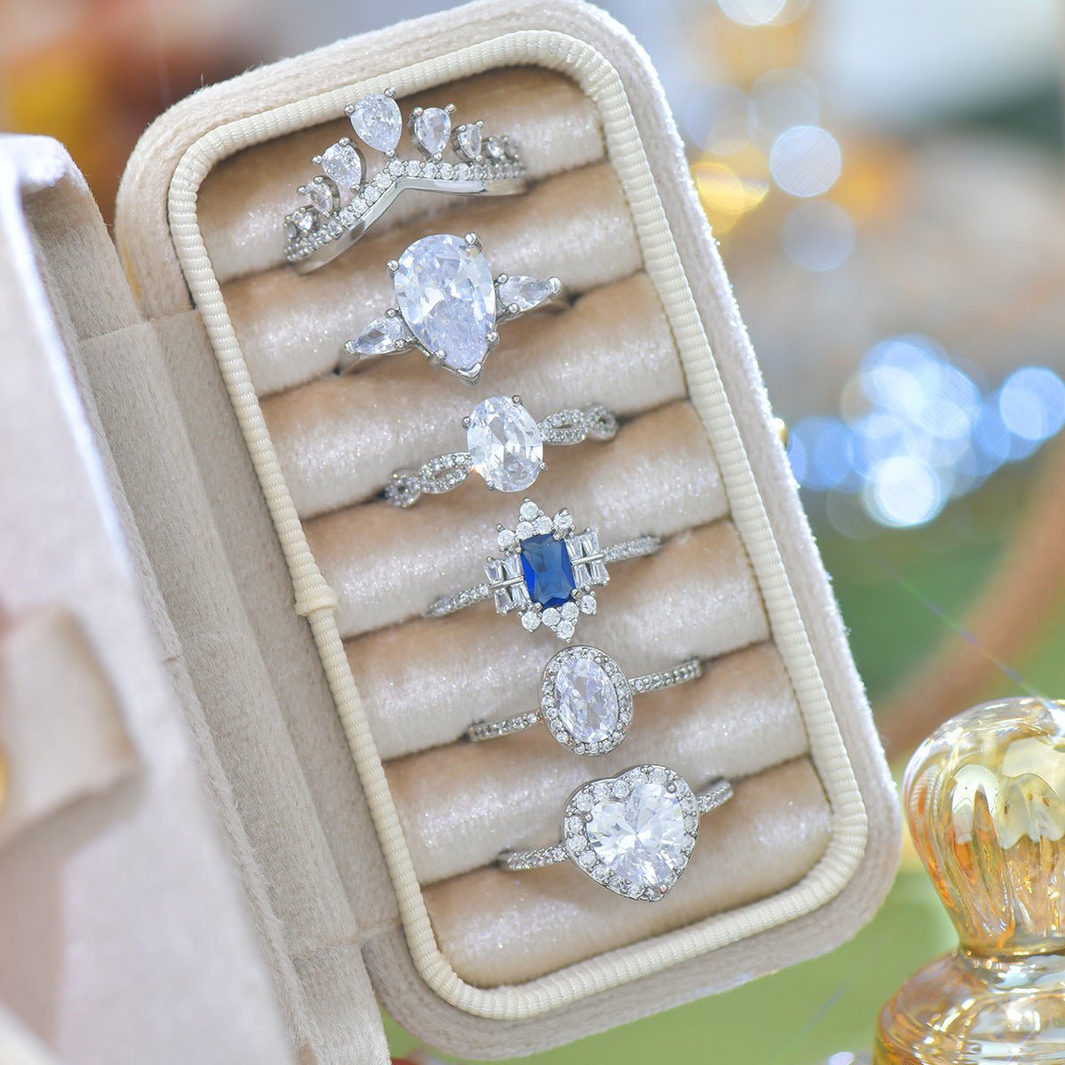 Aria Tiara Ring - Gold - Plated - Abbott Atelier