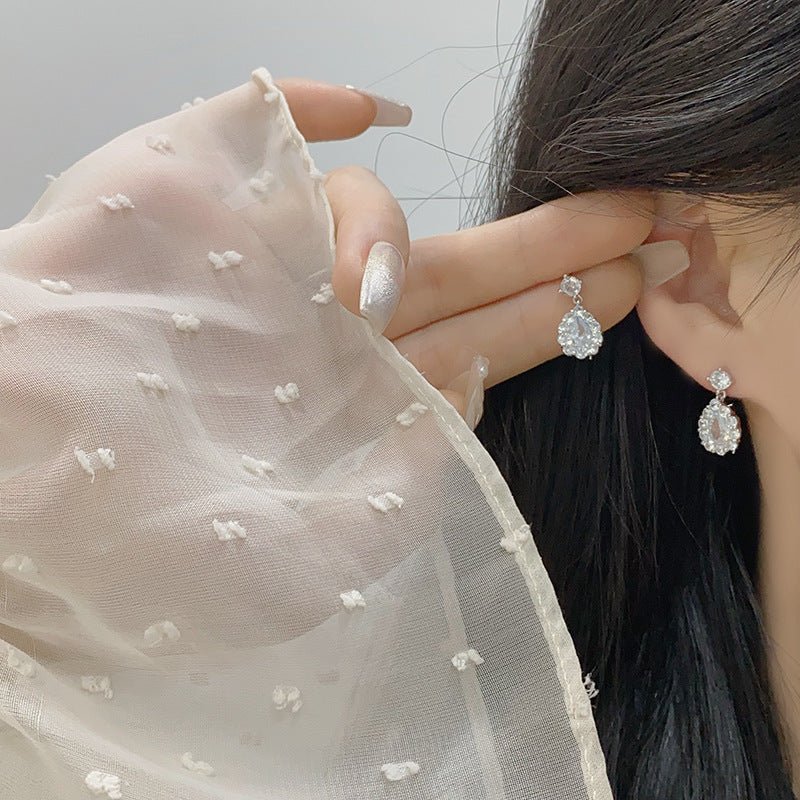 Aubriella Crystal Earrings - Hypoallergenic - Abbott Atelier