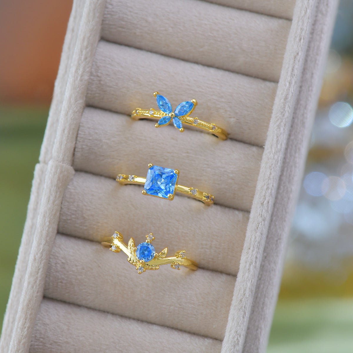 Azure Tiara Ring - Gold - Plated - Abbott Atelier
