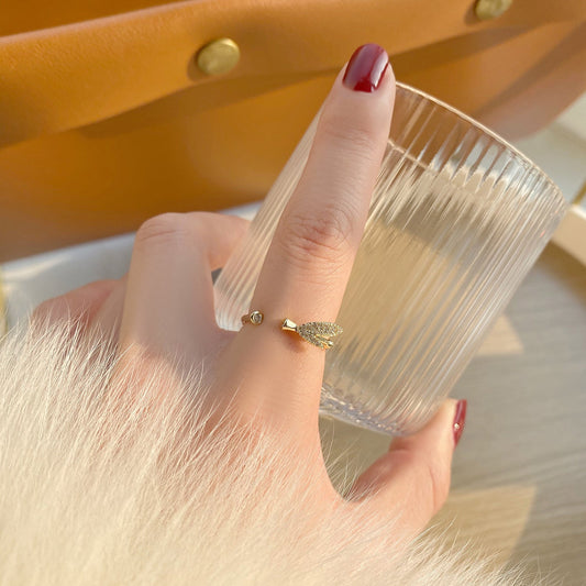 Bamboo Ring - Gold - Plated - Abbott Atelier