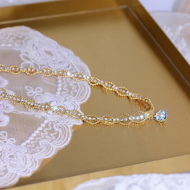Baroque Choker - Kimberly - Gold - Plated - Abbott Atelier