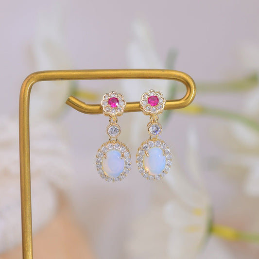 Baroque Earrings - Celine - Gold - Plated - Abbott Atelier