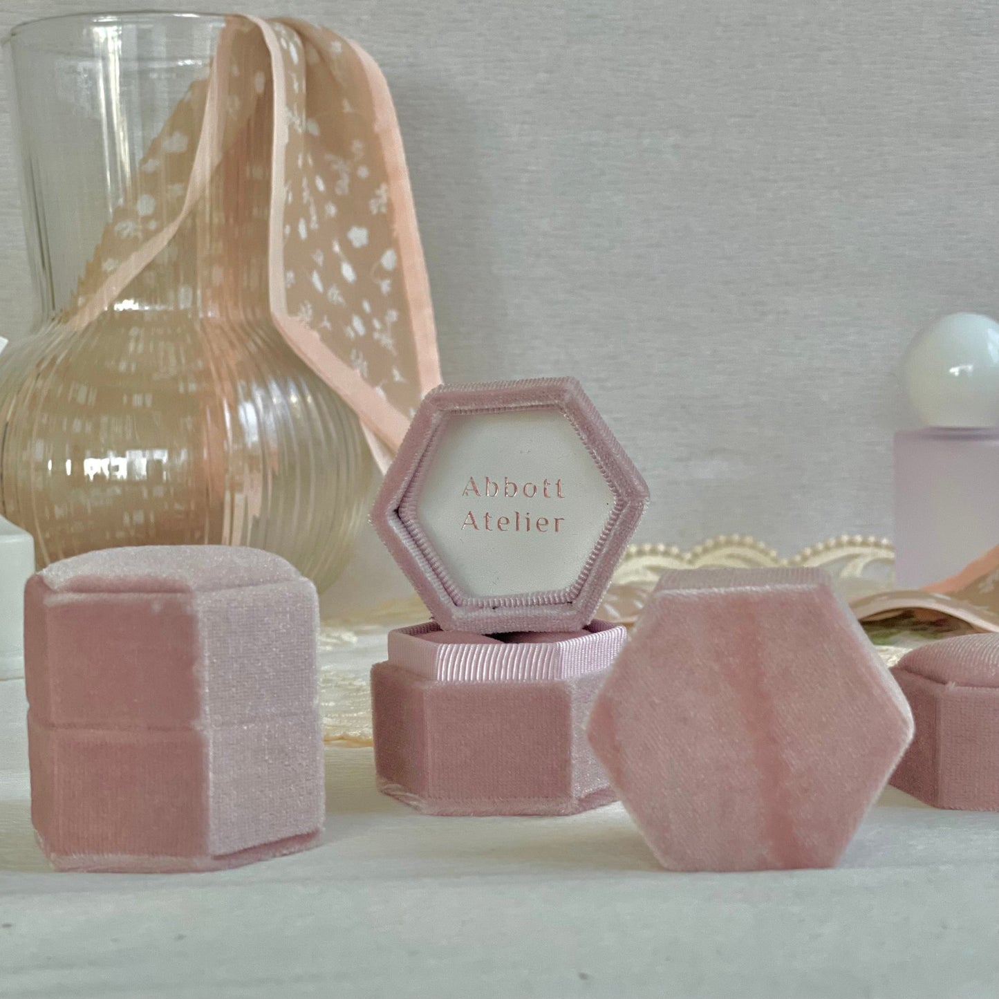 Baroque Emerald Ring (Solid Silver) - Hypoallergenic - Abbott Atelier