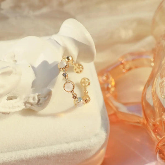 Baroque Opal Ring (Solid Silver) - Baroque Collection - Abbott Atelier