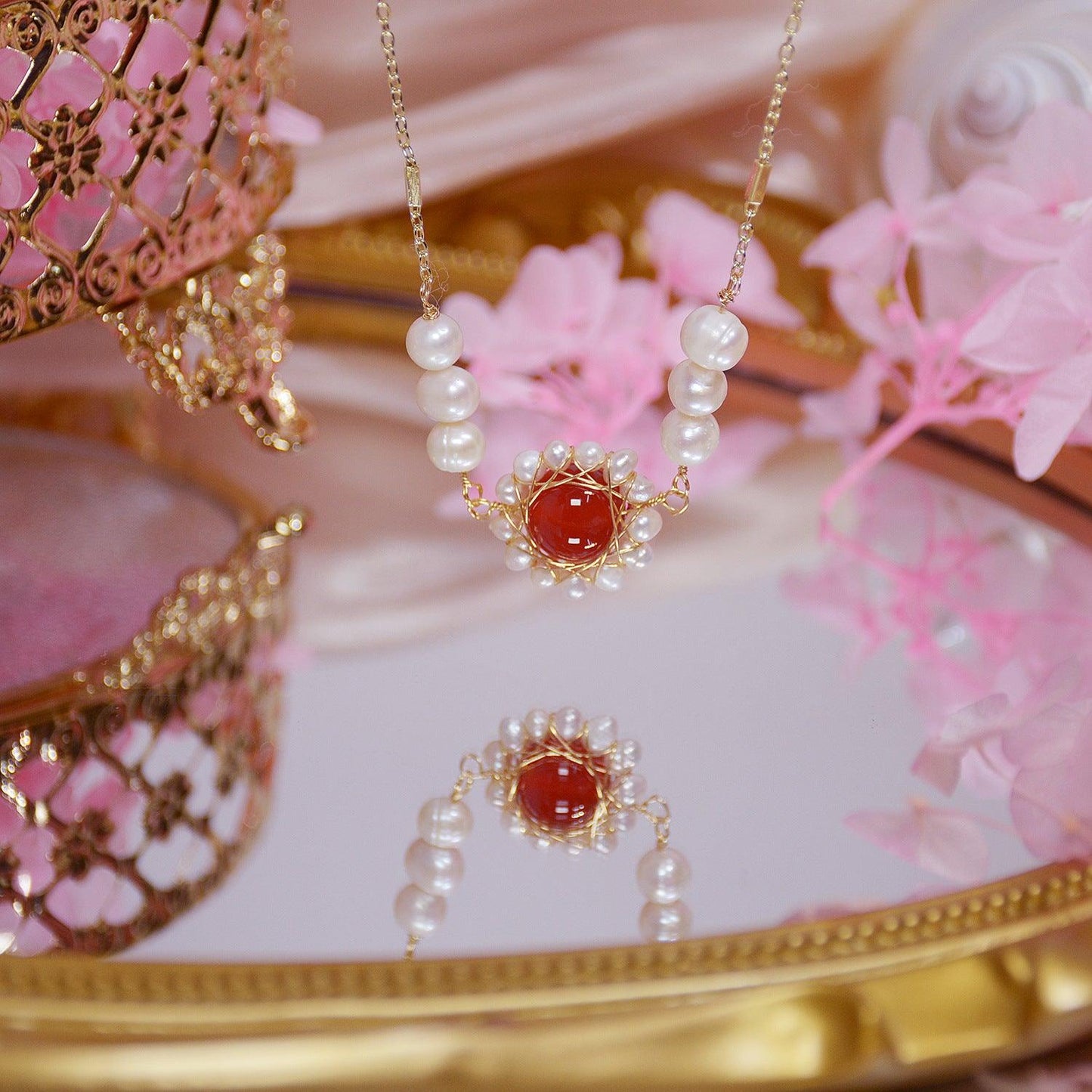 Baroque Pearl Bracelet - Freshwater Pearls - Abbott Atelier