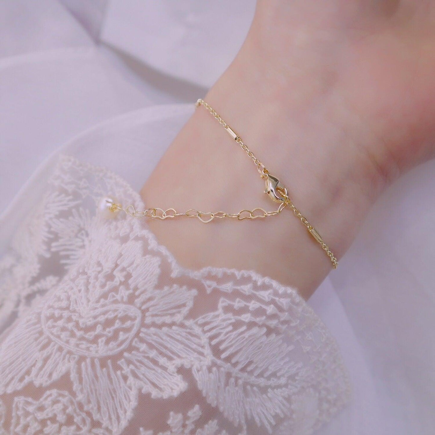 Baroque Pearl Bracelet - Freshwater Pearls - Abbott Atelier