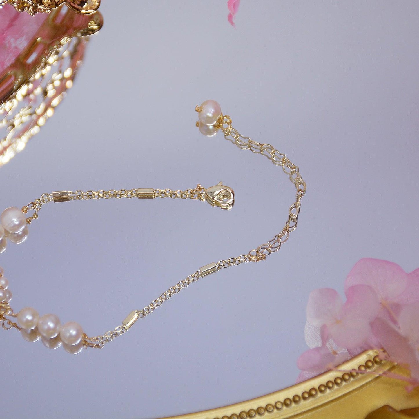 Baroque Pearl Bracelet - Freshwater Pearls - Abbott Atelier