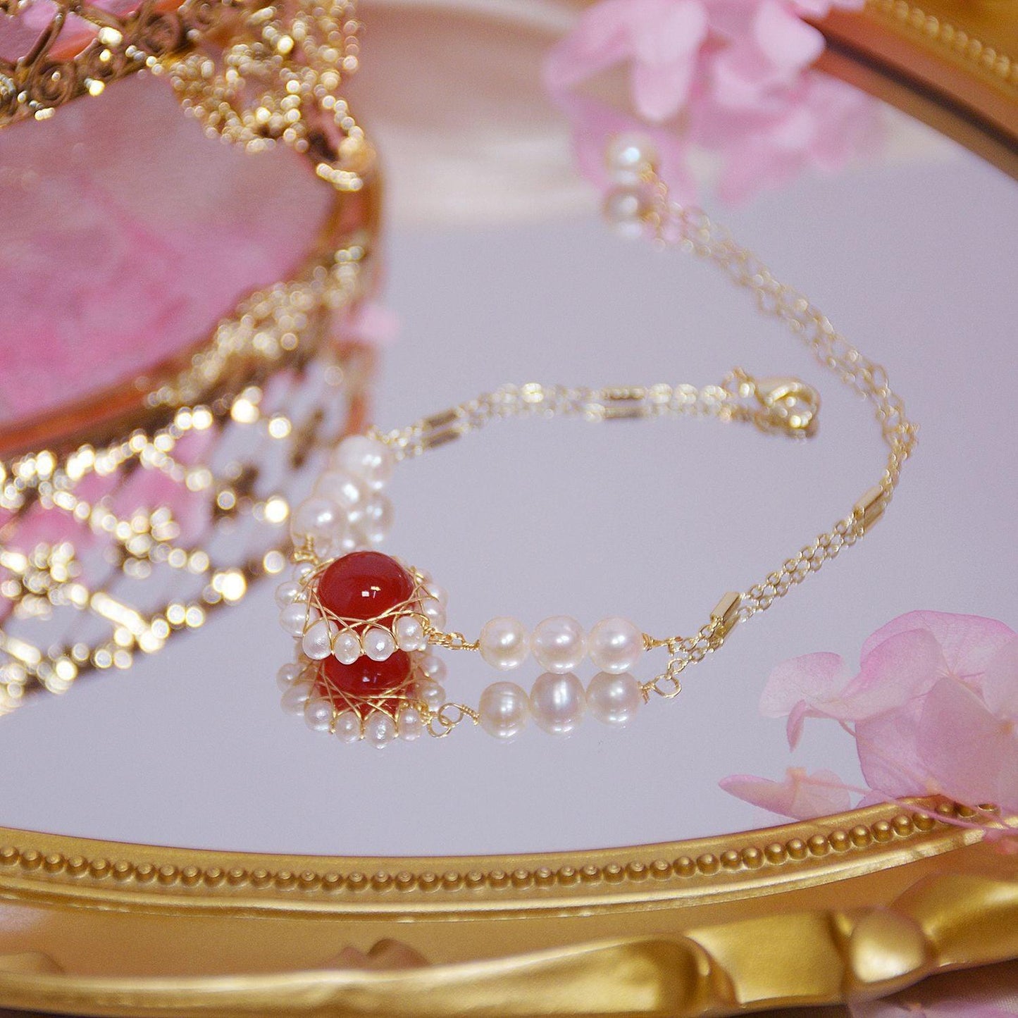 Baroque Pearl Bracelet - Freshwater Pearls - Abbott Atelier