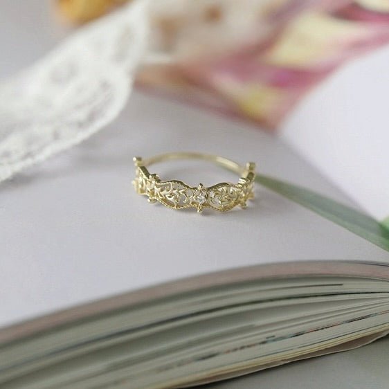 Baroque Ring - Esme - Gold - Plated - Abbott Atelier