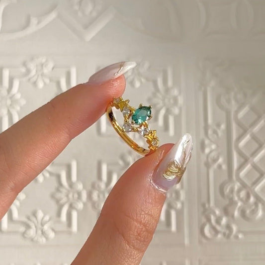 Baroque Ring - Jacqueline - Gold - Plated - Abbott Atelier