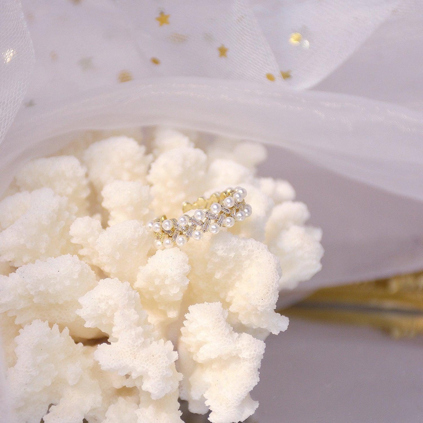 Baroque Ring - Leslie (2 Styles) - Gold - Plated - Abbott Atelier