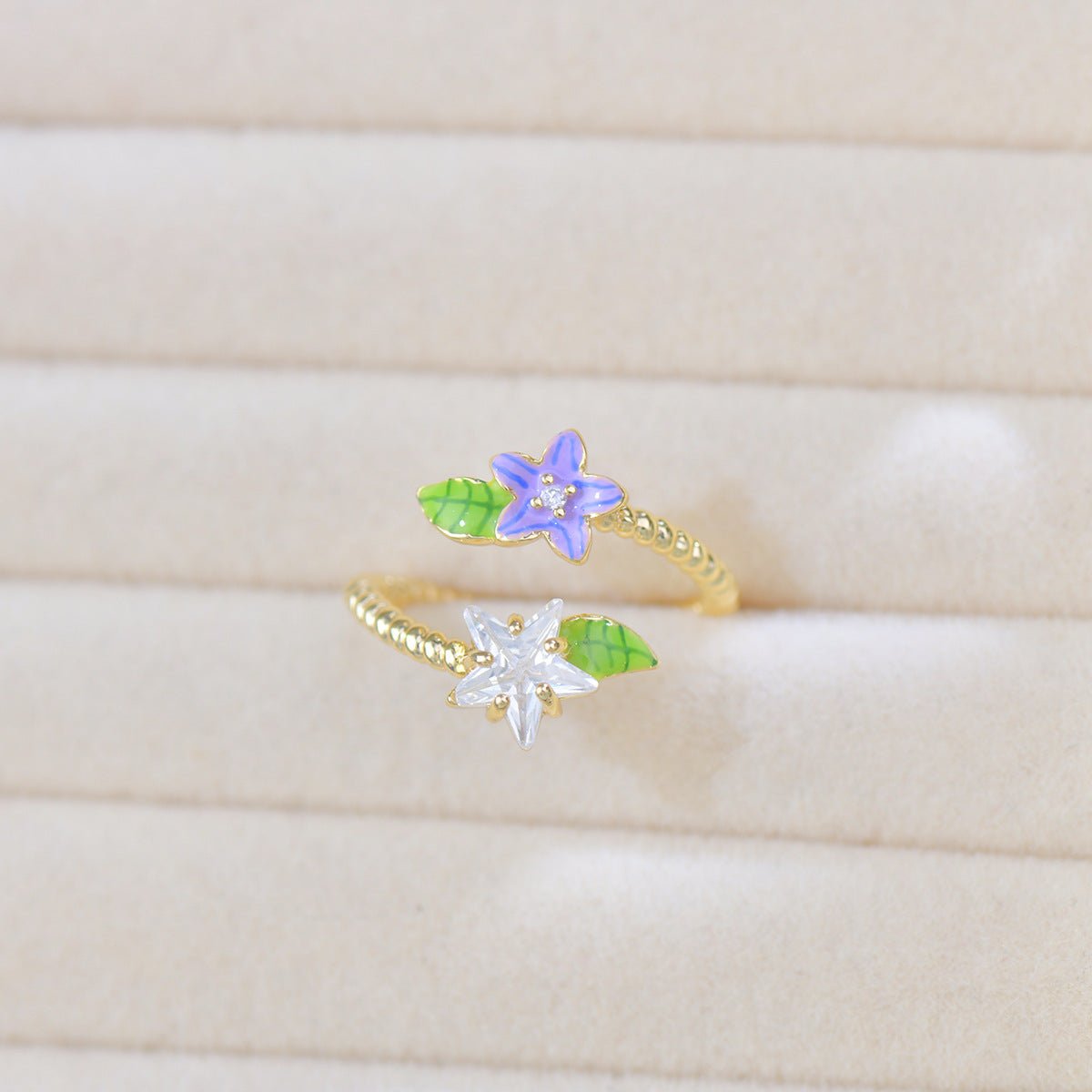 Bellflower Ballad Ring - Gold - Plated - Abbott Atelier