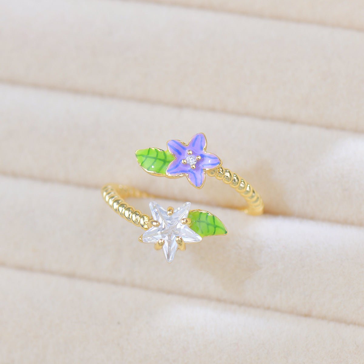 Bellflower Ballad Ring - Gold - Plated - Abbott Atelier