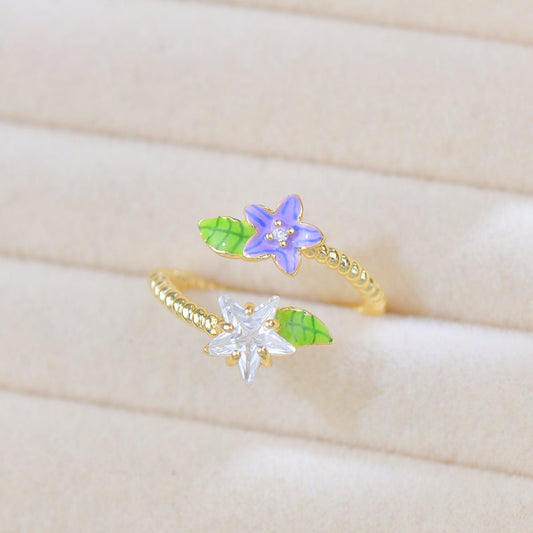 Bellflower Ballad Ring - Gold - Plated - Abbott Atelier