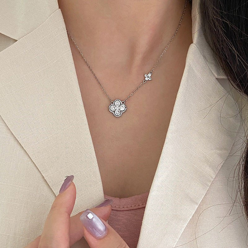 Bluebell Blossom Necklace - Gold Plated - Abbott Atelier