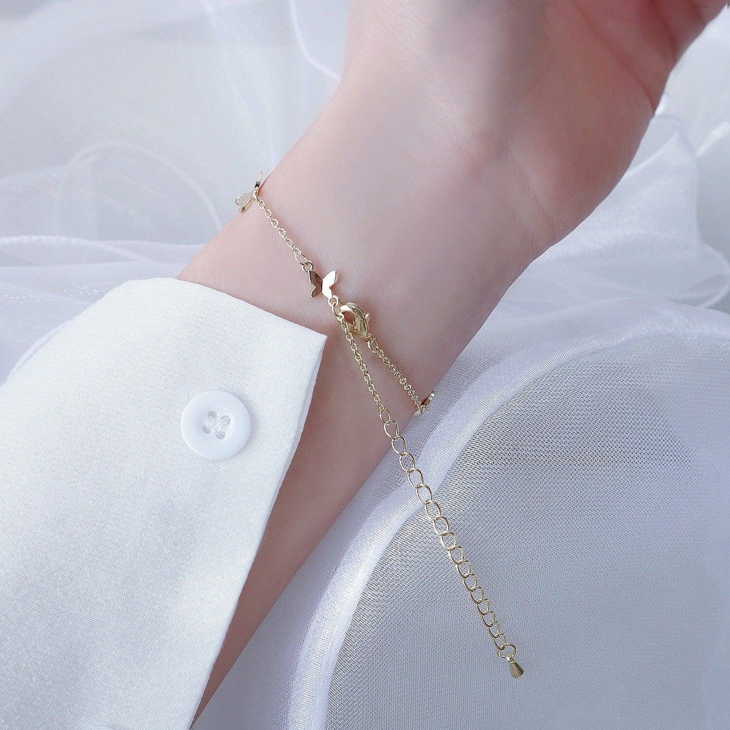 Butterfly Bracelet - Georgia - Gold - Plated - Abbott Atelier