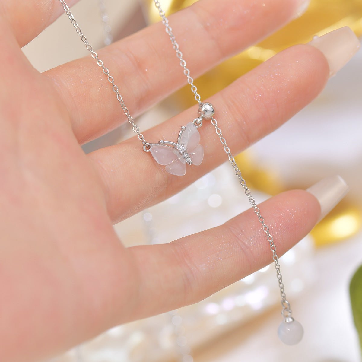 Butterfly Necklace - Pauline - Gold Plated - Abbott Atelier