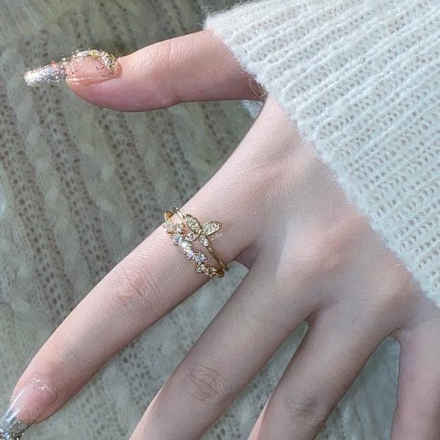 Butterfly Ring - Anna - Gold - Plated - Abbott Atelier