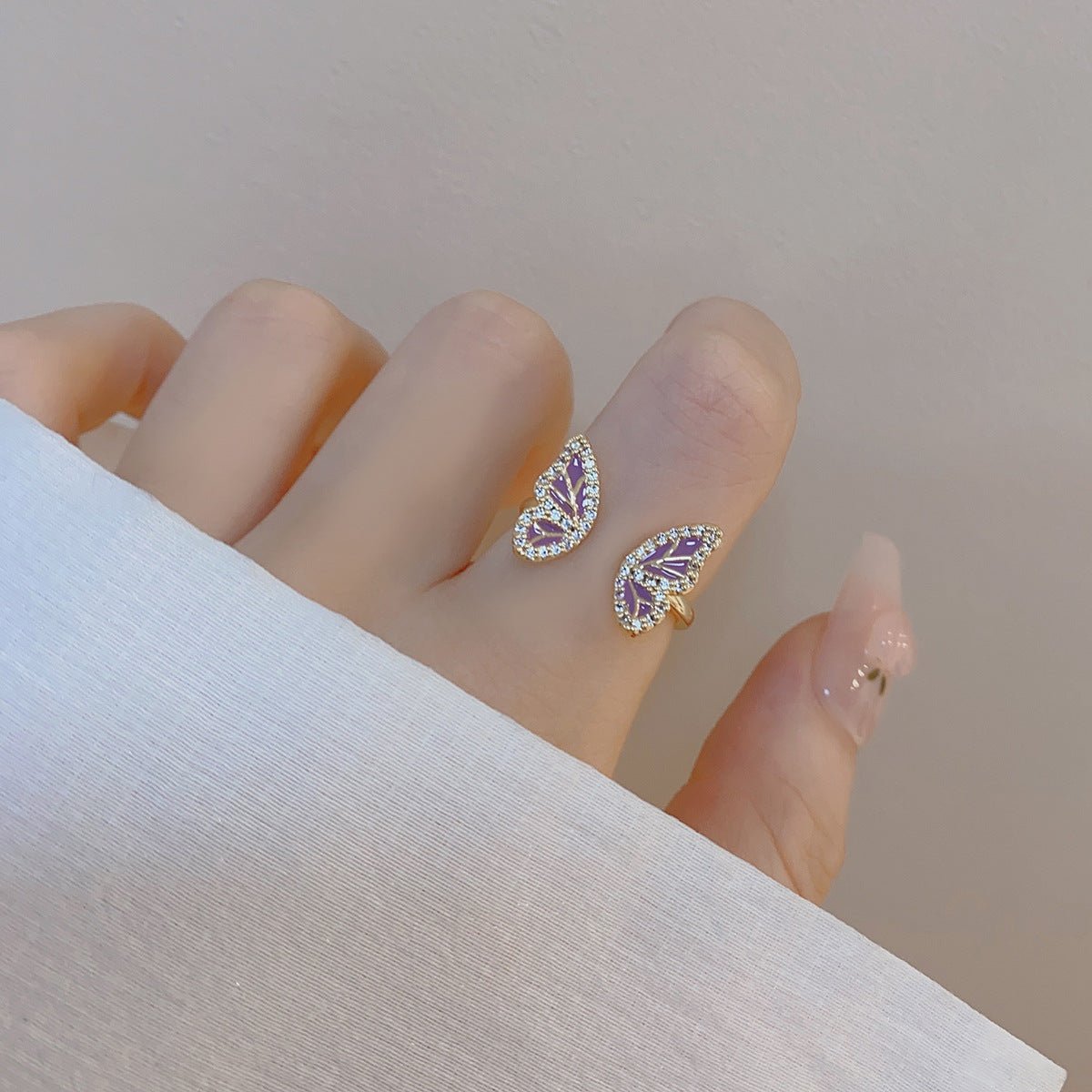 Butterfly Ring Set - Gold - Plated - Abbott Atelier