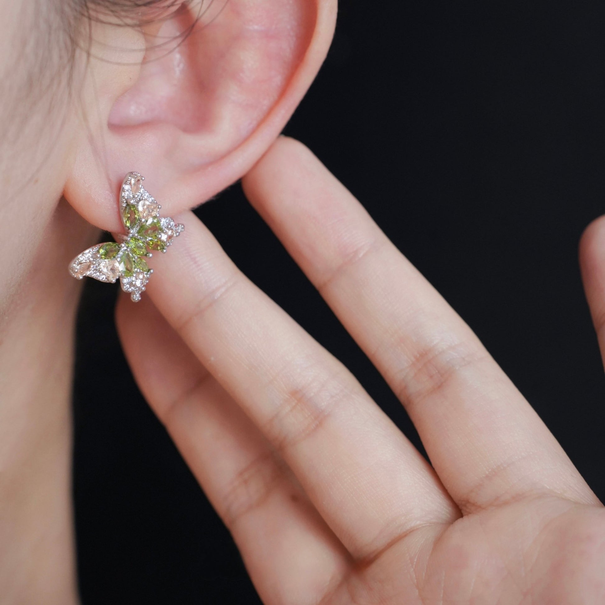 Butterfly Waltz Earrings - Hypoallergenic - Abbott Atelier