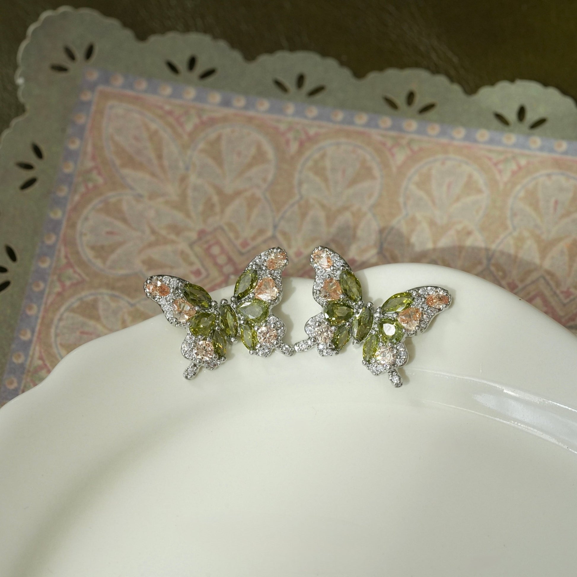 Butterfly Waltz Earrings - Hypoallergenic - Abbott Atelier