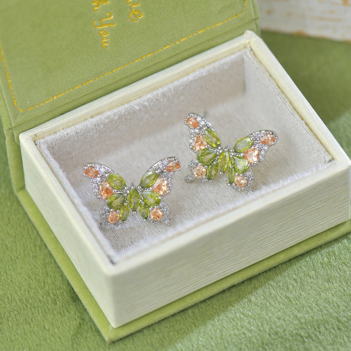 Butterfly Waltz Earrings - Hypoallergenic - Abbott Atelier