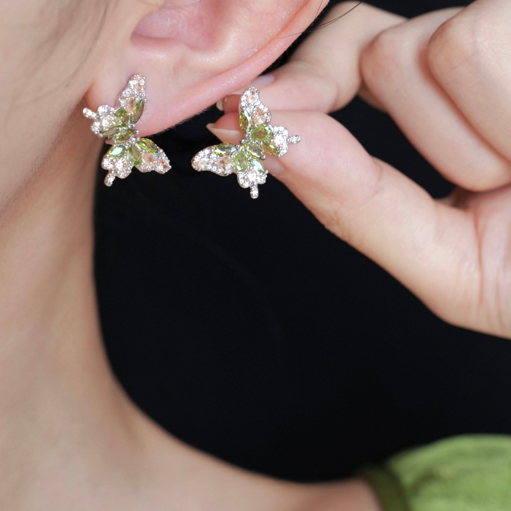 Butterfly Waltz Earrings - Hypoallergenic - Abbott Atelier